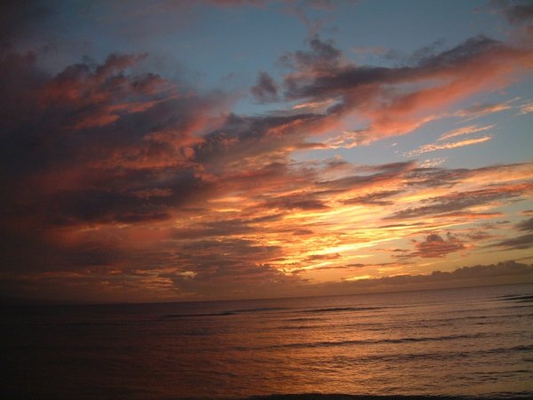 Maui sunset  Halama Street